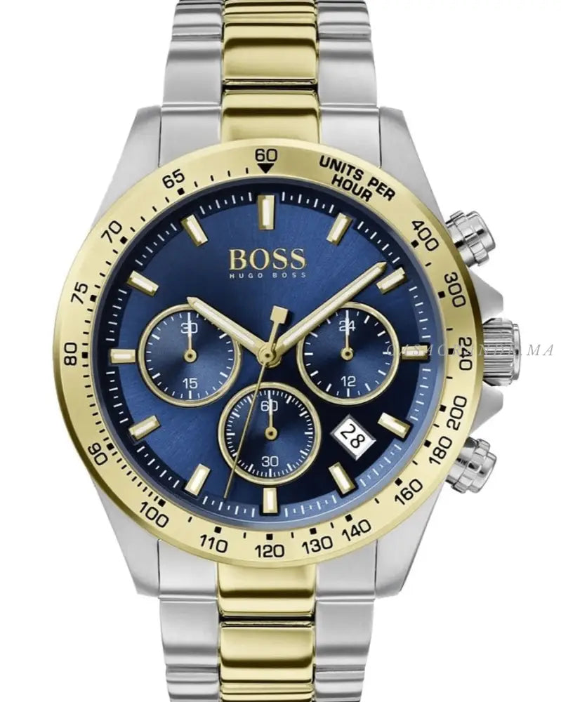 Hugo Boss Hero Two Tone Chronograph Mens Watch 1513767