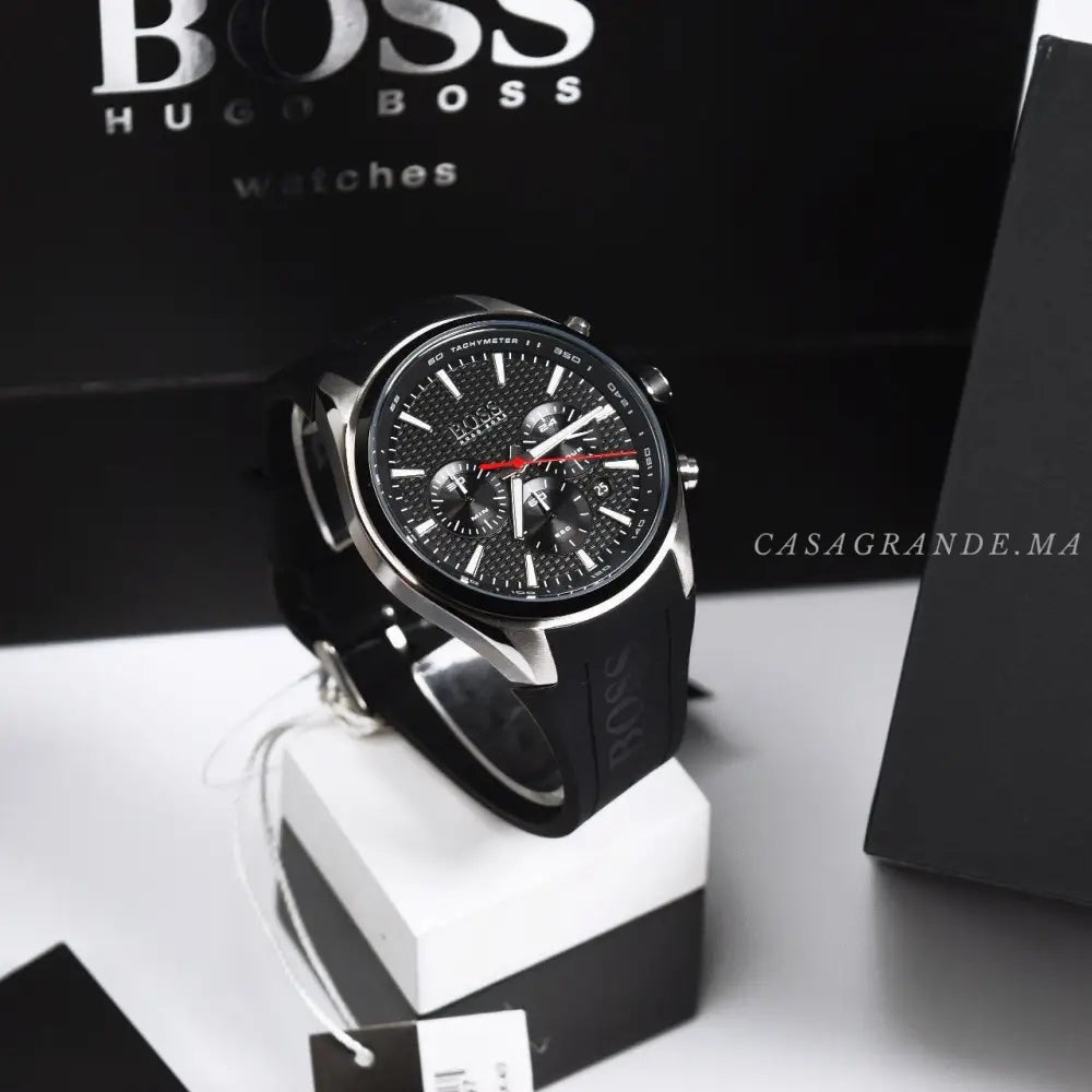 Hugo Boss Mens Silicone 46Mm Watch 1513855 Watches